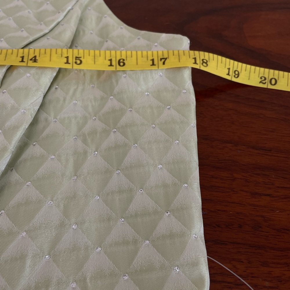 VTG NWT $88 Scott McClintock 14 Large Millennium 2000 Diamond pattern Top Shirt - Picture 7 of 9